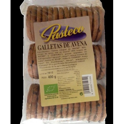 OAT and MUESLI biscuits, 400g organic